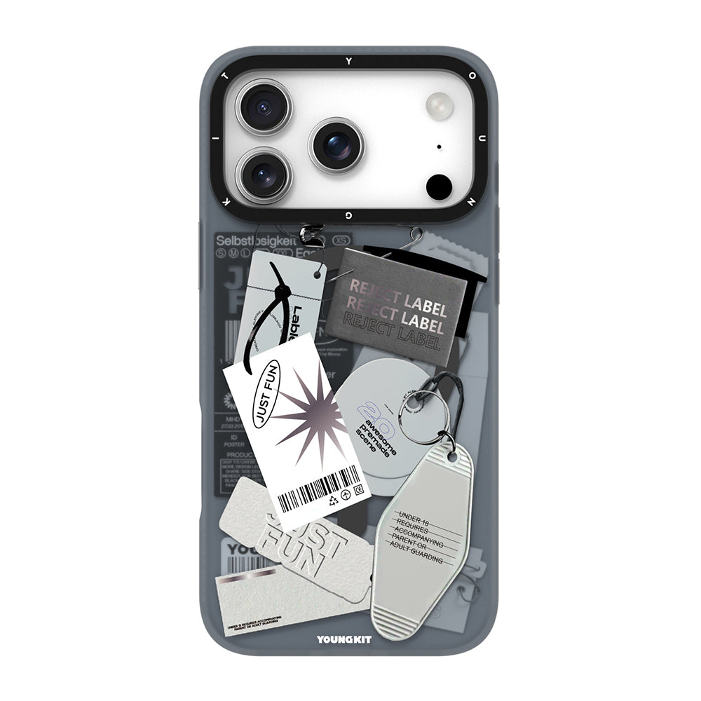 iPhone 17 Pro Max Kılıf M-Safe Şarj Özellikli Youngkit Different Dimension Serisi Kapak