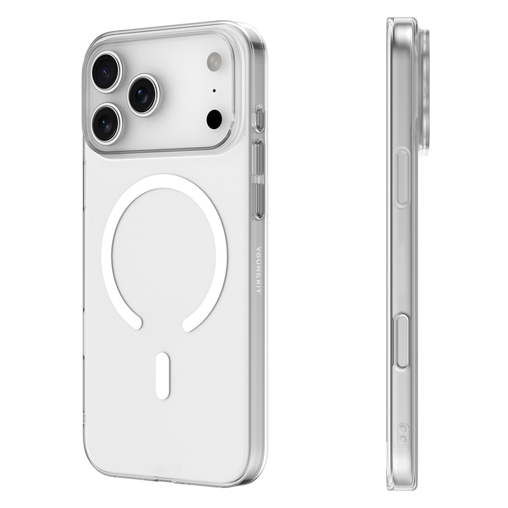 iPhone 17 Pro Max Kılıf M-safe Şarj Özellikli Youngkit High Definition Serisi Kapak