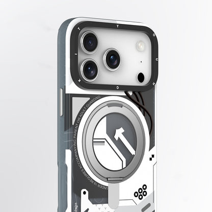 iPhone 17 Pro Max Kılıf M-safe Şarj Özellikli Youngkit Starship Serisi Kapak