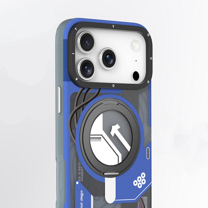 iPhone 17 Pro Max Kılıf M-safe Şarj Özellikli Youngkit Starship Serisi Kapak