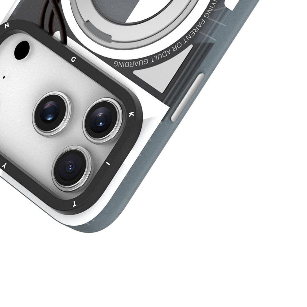 iPhone 17 Pro Max Kılıf M-safe Şarj Özellikli Youngkit Starship Serisi Kapak