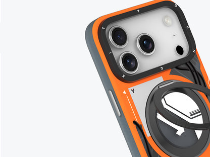 iPhone 17 Pro Max Kılıf M-safe Şarj Özellikli Youngkit Starship Serisi Kapak