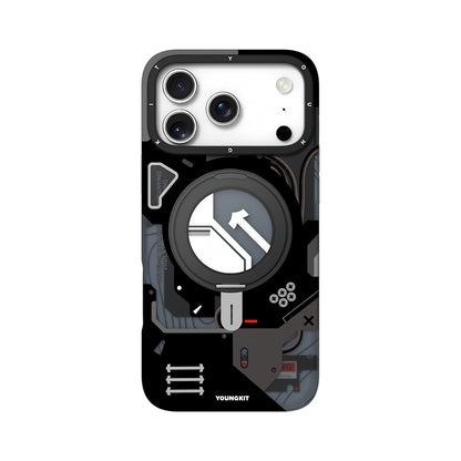 iPhone 17 Pro Max Kılıf M-safe Şarj Özellikli Youngkit Starship Serisi Kapak