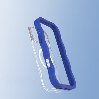 iPhone 17 Pro Max Kılıf M-safe Şarj Özellikli Youngkit Wave Clear Serisi Kapak