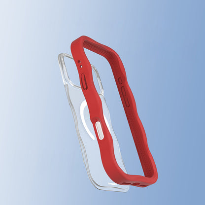 iPhone 17 Pro Max Kılıf M-safe Şarj Özellikli Youngkit Wave Matte Serisi Kapak