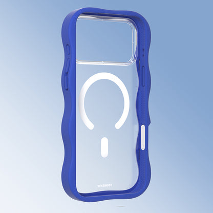 iPhone 17 Pro Max Kılıf M-safe Şarj Özellikli Youngkit Wave Matte Serisi Kapak