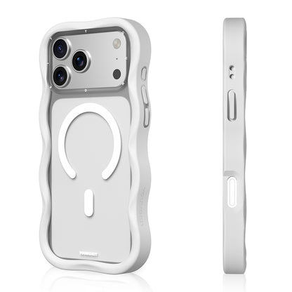 iPhone 17 Pro Max Kılıf M-safe Şarj Özellikli Youngkit Wave Matte Serisi Kapak