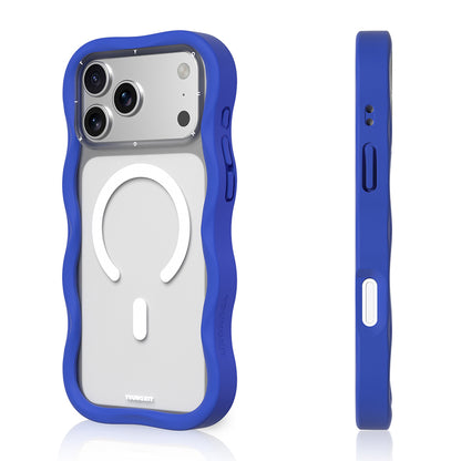 iPhone 17 Pro Max Kılıf M-safe Şarj Özellikli Youngkit Wave Matte Serisi Kapak