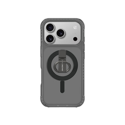 iPhone 17 Pro Max Kılıf M-safe Şarj Özellikli Yüzük Standlı Amazingthing Titan Pro Serisi Kapak