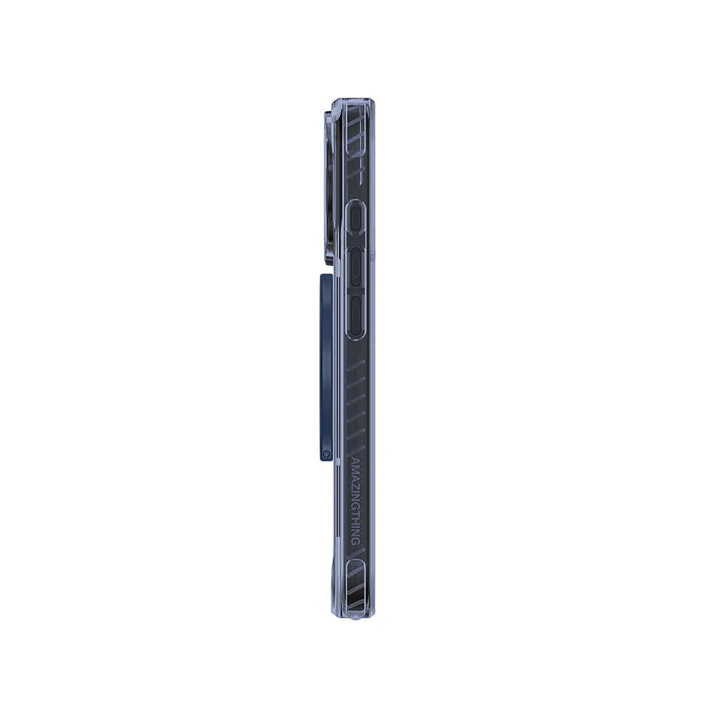 iPhone 17 Pro Max Kılıf M-safe Şarj Özellikli Yüzük Standlı Amazingthing Titan Pro Serisi Kapak