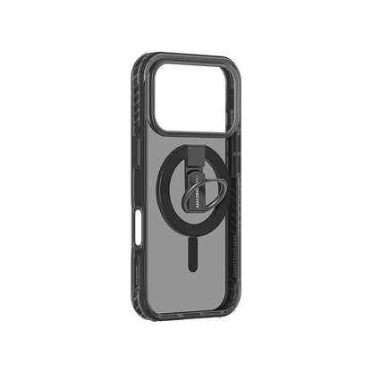 iPhone 17 Pro Max Kılıf M-safe Şarj Özellikli Yüzük Standlı Amazingthing Titan Pro Serisi Kapak