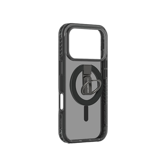 iPhone 17 Pro Max Kılıf M-safe Şarj Özellikli Yüzük Standlı Amazingthing Titan Pro Serisi Kapak