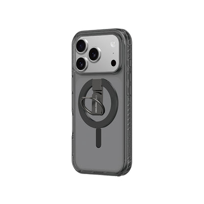 iPhone 17 Pro Max Kılıf M-safe Şarj Özellikli Yüzük Standlı Amazingthing Titan Pro Serisi Kapak