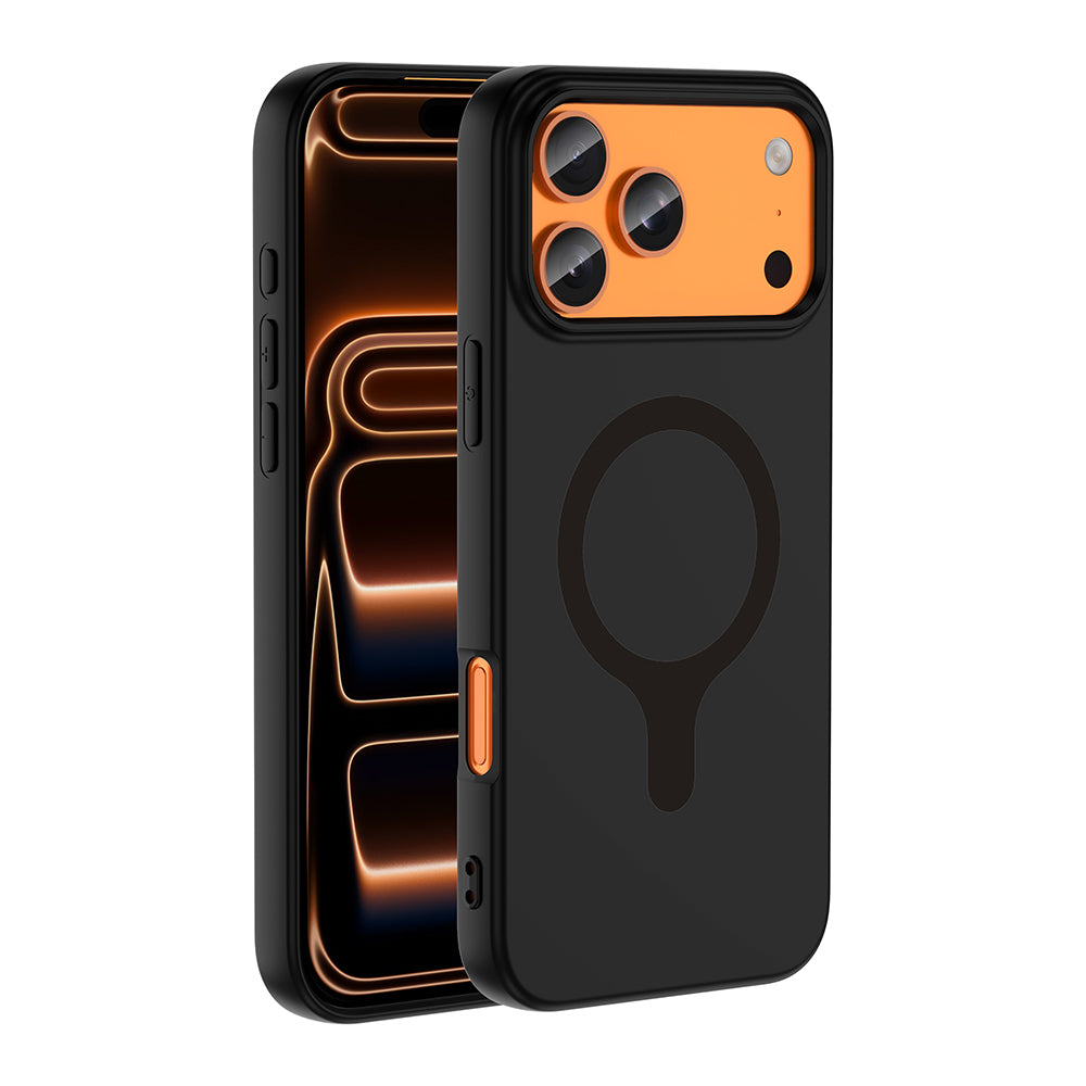 Apple iPhone 17 Pro Max Kılıf M-Safe Şarj Özellikli Zore Aris Silikon Kapak