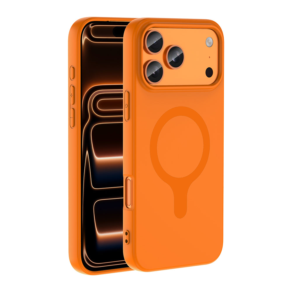 Apple iPhone 17 Pro Max Kılıf M-Safe Şarj Özellikli Zore Aris Silikon Kapak