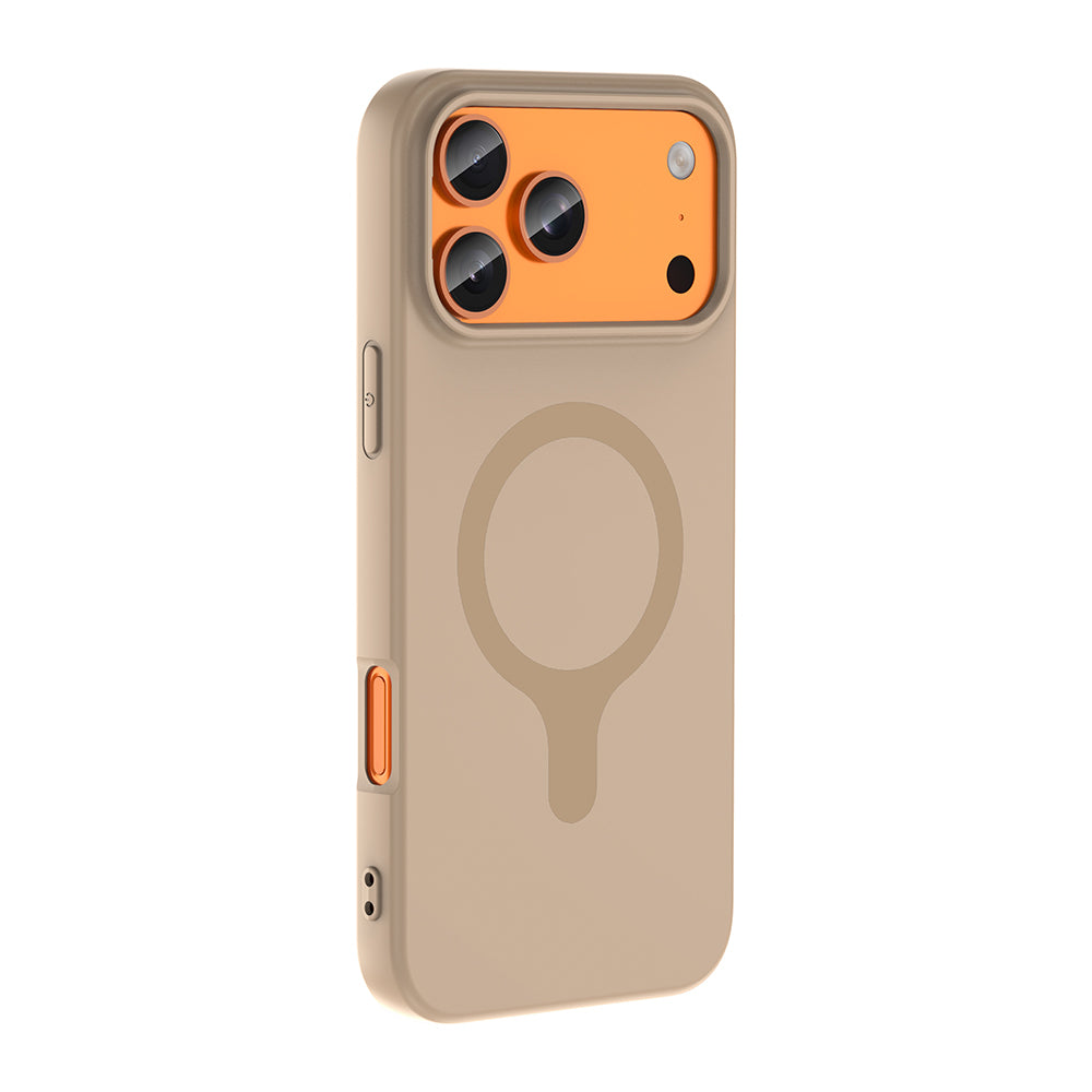 Apple iPhone 17 Pro Max Kılıf M-Safe Şarj Özellikli Zore Aris Silikon Kapak
