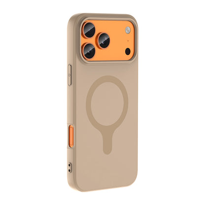 Apple iPhone 17 Pro Max Kılıf M-Safe Şarj Özellikli Zore Aris Silikon Kapak