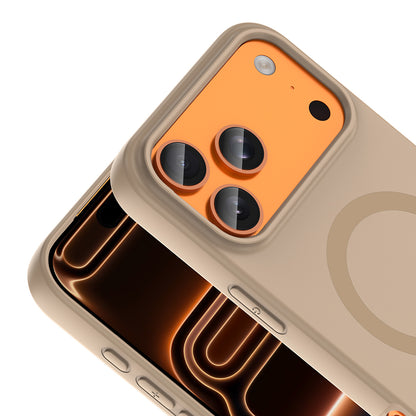 Apple iPhone 17 Pro Max Kılıf M-Safe Şarj Özellikli Zore Aris Silikon Kapak