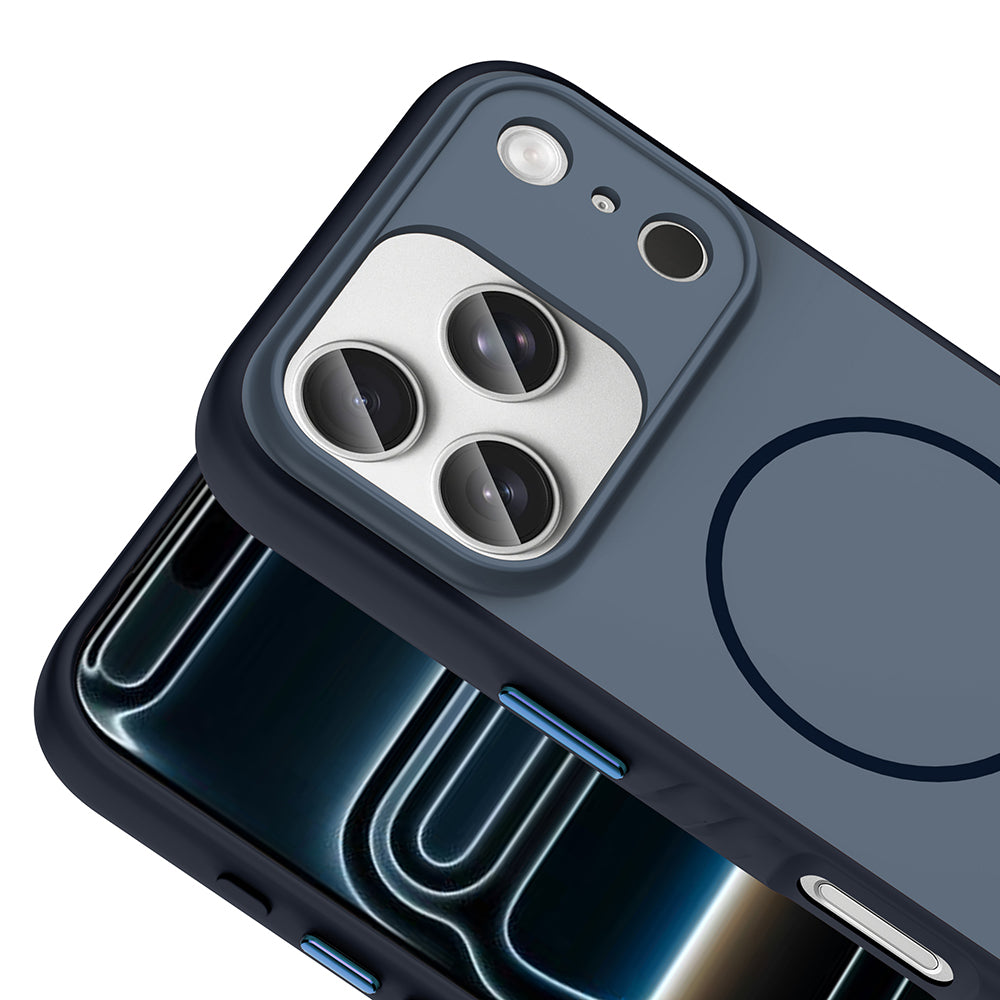 Apple iPhone 17 Pro Max Kılıf M-safe Şarj Özellikli Zore Tea Kapak