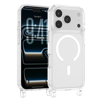 Apple iPhone 17 Pro Max Kılıf M-safe Şarj Özellikli Zore X-Rop Kapak