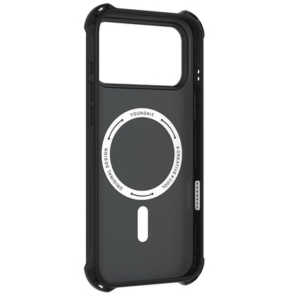 iPhone 17 Pro Max Kılıf Mat Renkli Tasarım Youngkit True Color Serisi Kapak