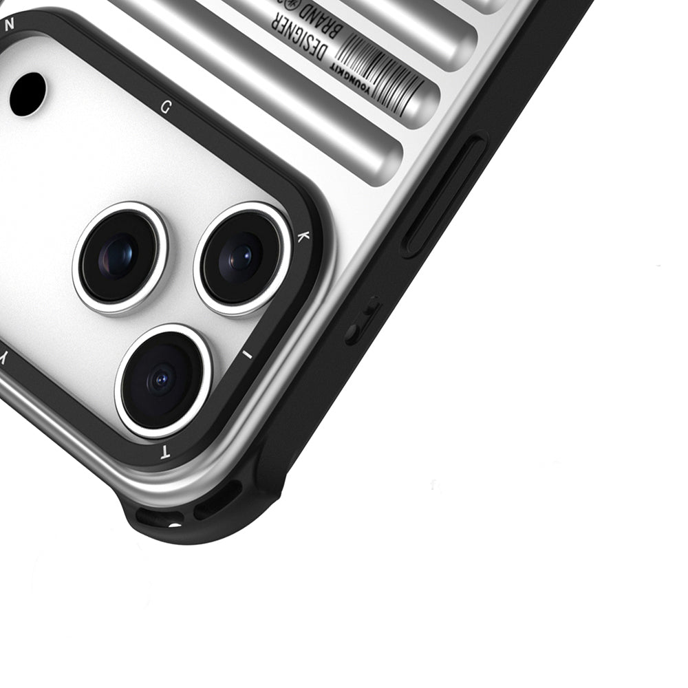 iPhone 17 Pro Max Kılıf Mat Renkli Tasarım Youngkit True Color Serisi Kapak