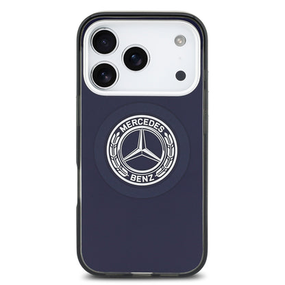 iPhone 17 Pro Max Kılıf Mercedes Benz Orjinal Lisanslı M-safe Şarj Özellikli Çift Katmanlı PC Nostaljik Yıldız Dizayn Kapak