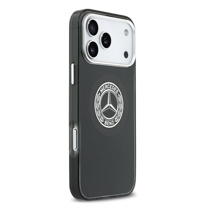 iPhone 17 Pro Max Kılıf Mercedes Benz Orjinal Lisanslı M-safe Şarj Özellikli Çift Katmanlı PC Nostaljik Yıldız Dizayn Kapak