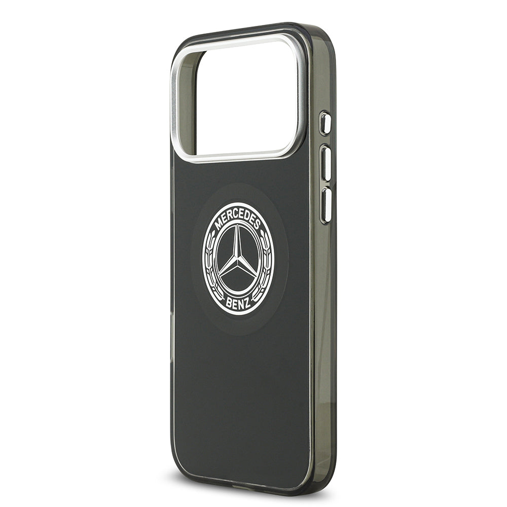 iPhone 17 Pro Max Kılıf Mercedes Benz Orjinal Lisanslı M-safe Şarj Özellikli Çift Katmanlı PC Nostaljik Yıldız Dizayn Kapak