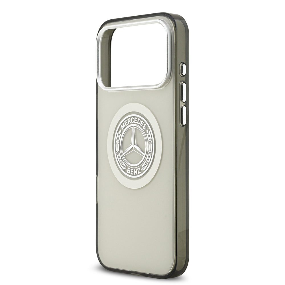 iPhone 17 Pro Max Kılıf Mercedes Benz Orjinal Lisanslı M-safe Şarj Özellikli Çift Katmanlı PC Nostaljik Yıldız Dizayn Kapak
