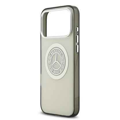 iPhone 17 Pro Max Kılıf Mercedes Benz Orjinal Lisanslı M-safe Şarj Özellikli Çift Katmanlı PC Nostaljik Yıldız Dizayn Kapak