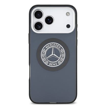 iPhone 17 Pro Max Kılıf Mercedes Benz Orjinal Lisanslı M-safe Şarj Özellikli Çift Katmanlı PC Nostaljik Yıldız Dizayn Kapak
