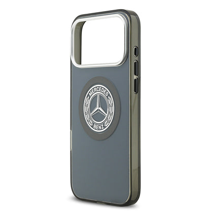 iPhone 17 Pro Max Kılıf Mercedes Benz Orjinal Lisanslı M-safe Şarj Özellikli Çift Katmanlı PC Nostaljik Yıldız Dizayn Kapak