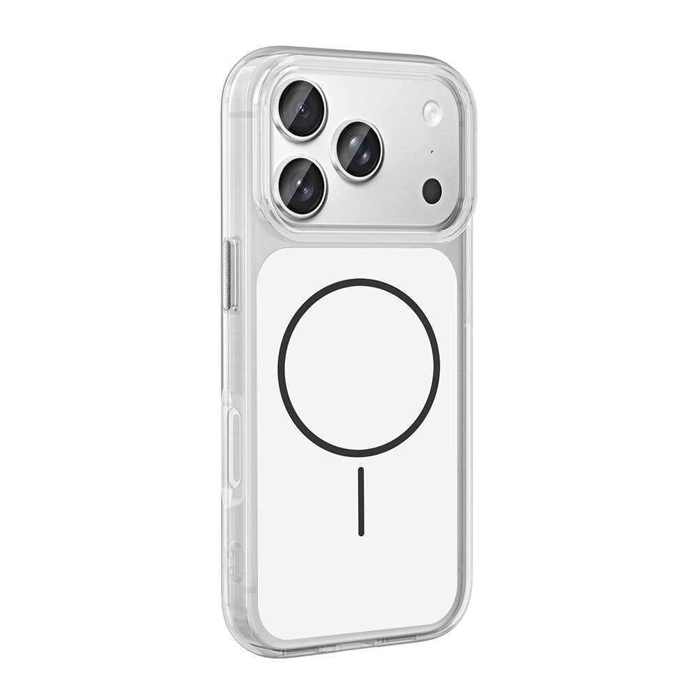 Apple iPhone 17 Pro Max Kılıf Metal Buton Tasarımlı Zore İkonik Sert Silikon Kapak