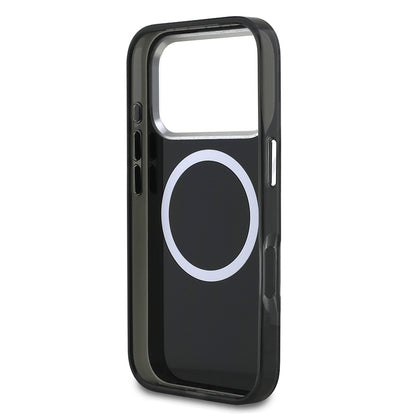 iPhone 17 Pro Max Kılıf Orjinal Lisanslı M-safe Şarj Özellikli Karl Lagerfeld IML Baskılı Monogram Dizayn Kapak