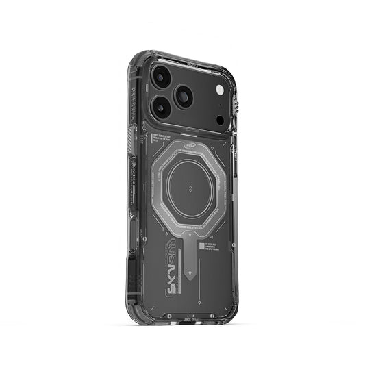 iPhone 17 Pro Max Kılıf SkinArma M-safe Şarj Özellikli Airbag Tasarımlı Magma Kapak