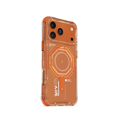 iPhone 17 Pro Max Kılıf SkinArma M-safe Şarj Özellikli Airbag Tasarımlı Magma Kapak