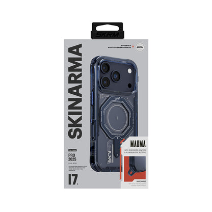 iPhone 17 Pro Max Kılıf SkinArma M-safe Şarj Özellikli Airbag Tasarımlı Magma Kapak