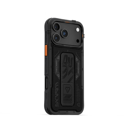 iPhone 17 Pro Max Kılıf SkinArma M-safe Şarj Özellikli Airbag Tasarımlı Standlı Phantom Kapak