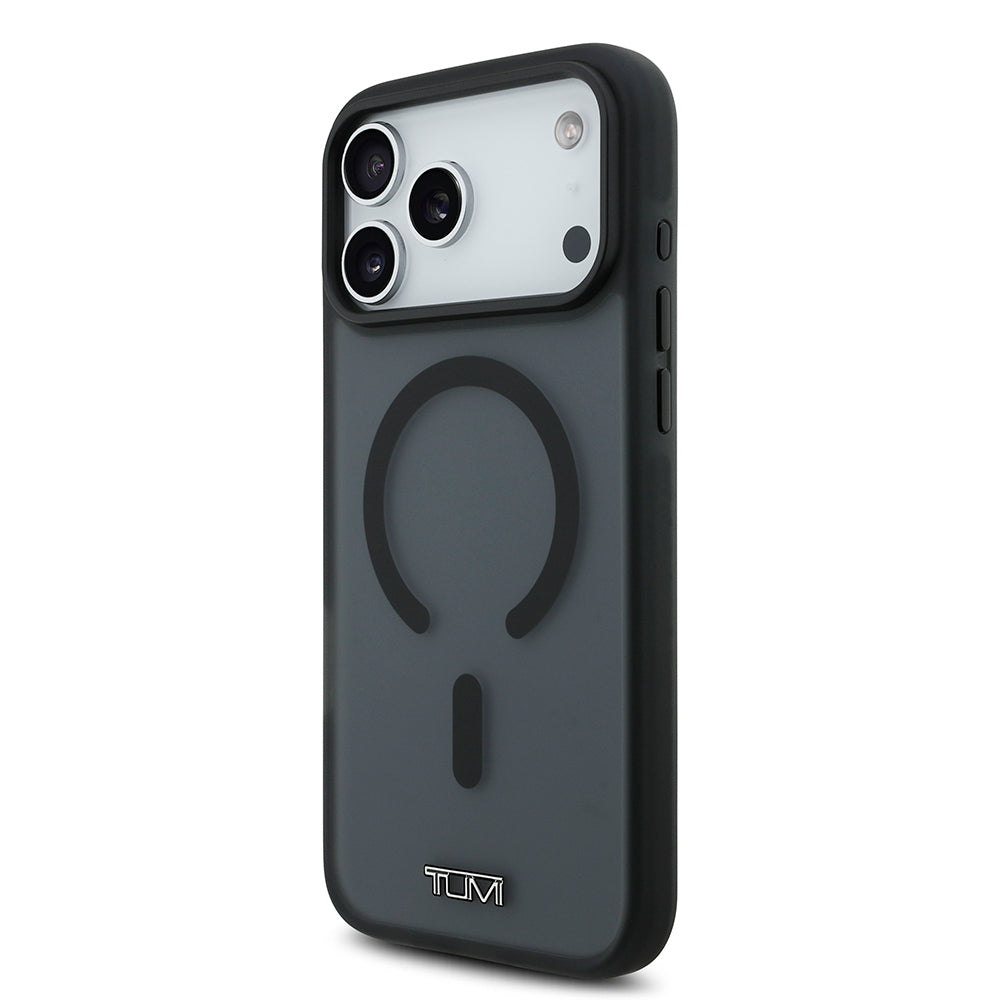 iPhone 17 Pro Max Kılıf TUMI Orjinal Lisanslı M-safe Şarj Özellikli Buzlu Transparan Kapak
