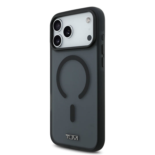iPhone 17 Pro Max Kılıf TUMI Orjinal Lisanslı M-safe Şarj Özellikli Buzlu Transparan Kapak