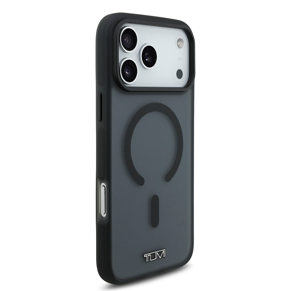 iPhone 17 Pro Max Kılıf TUMI Orjinal Lisanslı M-safe Şarj Özellikli Buzlu Transparan Kapak