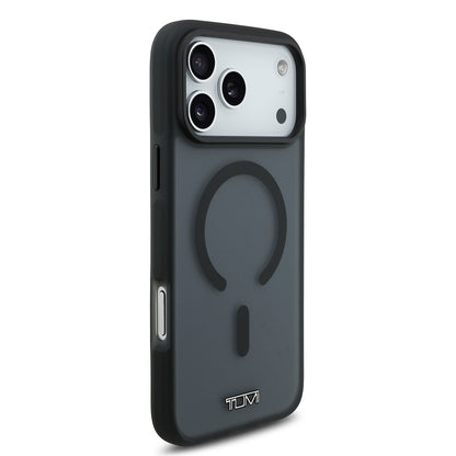 iPhone 17 Pro Max Kılıf TUMI Orjinal Lisanslı M-safe Şarj Özellikli Buzlu Transparan Kapak