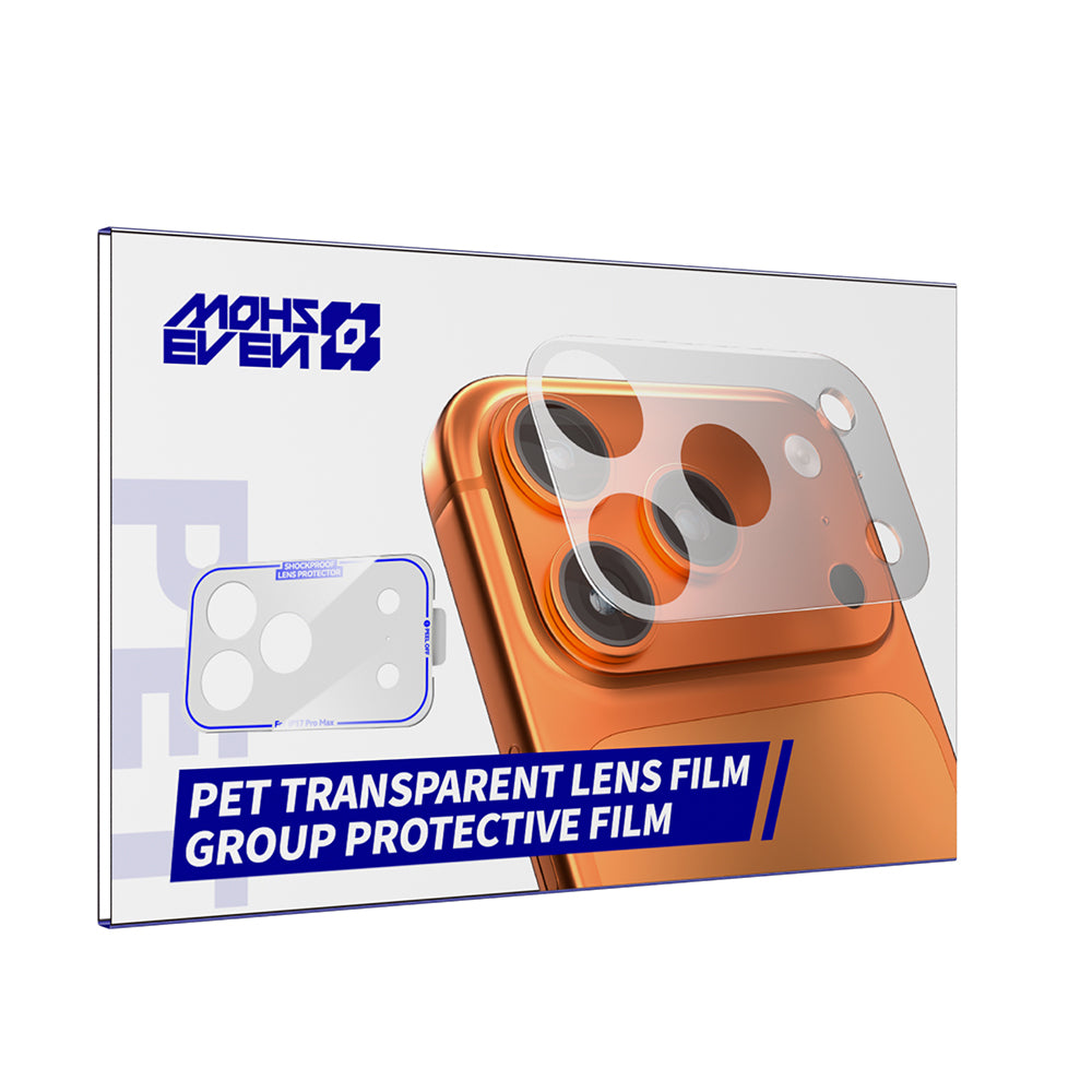 iPhone 17 Pro Max Mohseven Pet Film Kamera Çerçeve Koruyucu