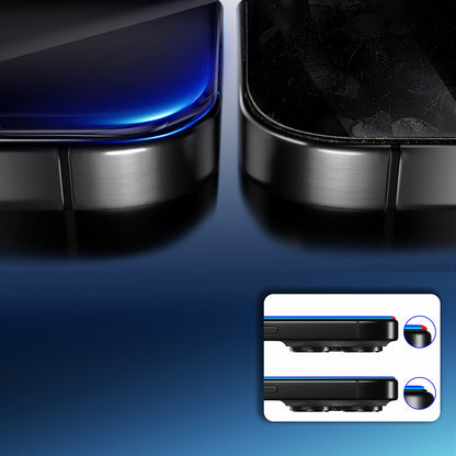 iPhone 17 Pro Max Mohseven Safir Coating HD 3D Glue Temperli Cam Ekran Koruyucu