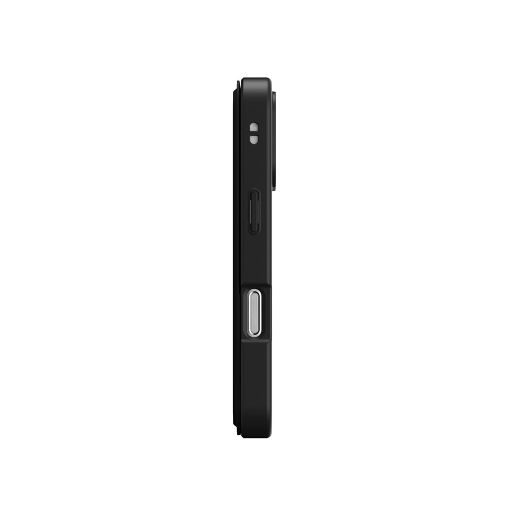 iPhone 17 Pro Max PU Kartlıklı Kapaklı Amazingthing Glamour Foilo Serisi Kılıf