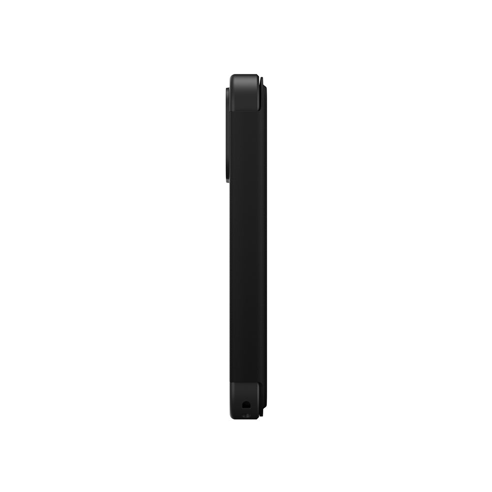 iPhone 17 Pro Max PU Kartlıklı Kapaklı Amazingthing Glamour Foilo Serisi Kılıf