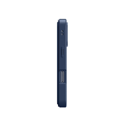 iPhone 17 Pro Max PU Kartlıklı Kapaklı Amazingthing Glamour Foilo Serisi Kılıf