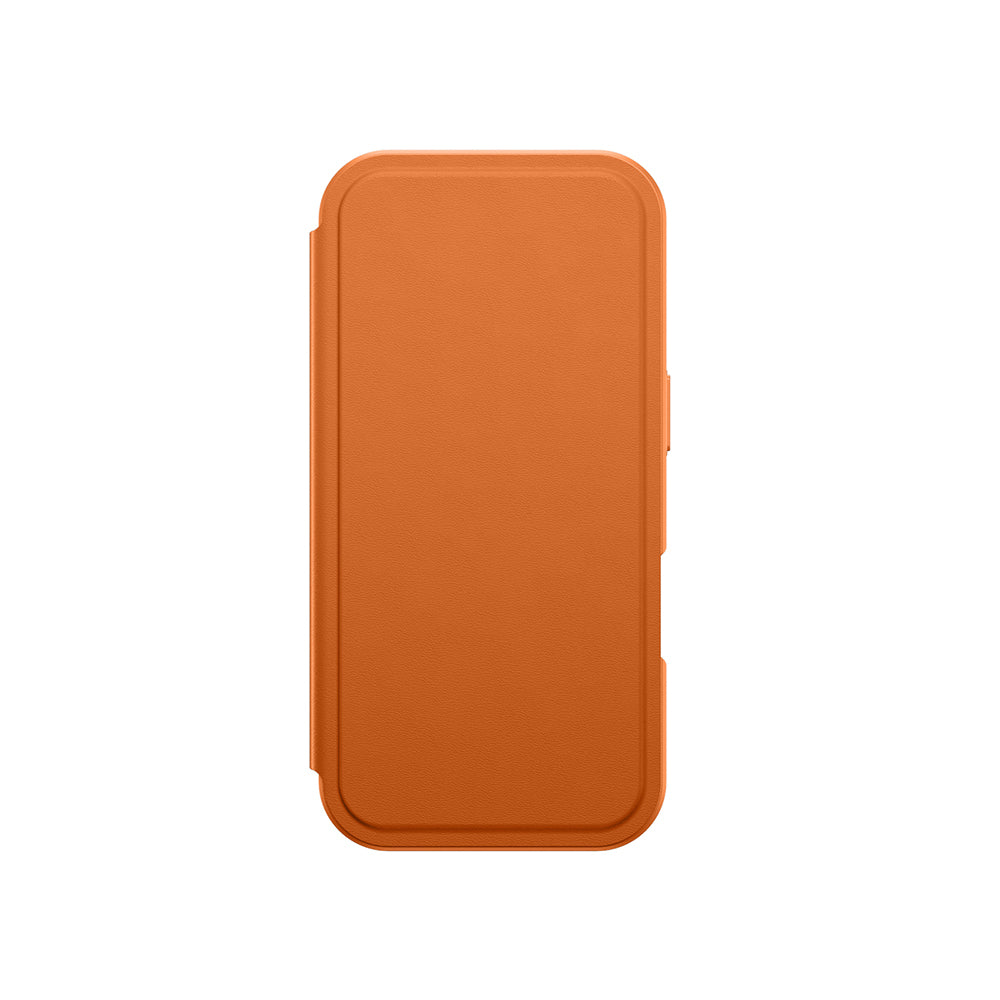 iPhone 17 Pro Max PU Kartlıklı Kapaklı Amazingthing Glamour Foilo Serisi Kılıf