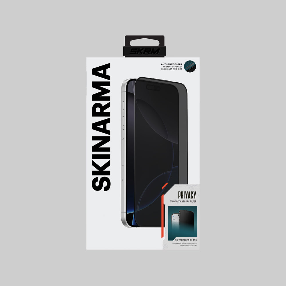 iPhone 17 Pro Max Skinarma 0.33mm Antidust Privacy Cam Ekran Koruyucu